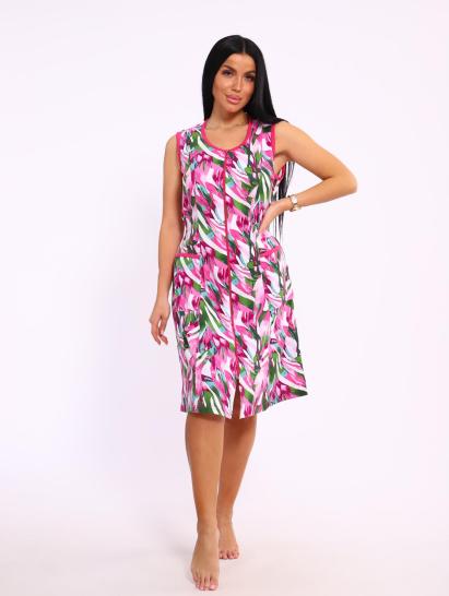 Халат на молнии с карманами (00993, малиновый) - фото 17