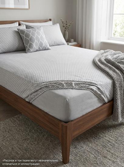 Простыня на резинке Мозайка сатин - фото 1