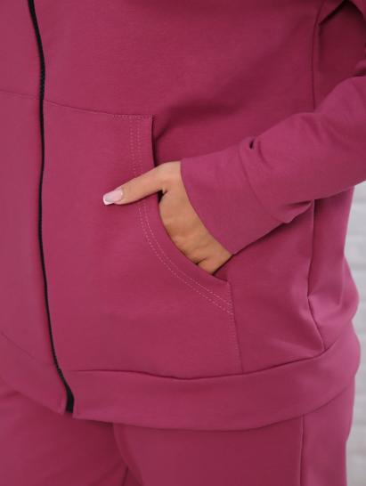 Костюм с брюками, футер с лайкрой 2-х нитка, сухая роза (907-4) - фото 2