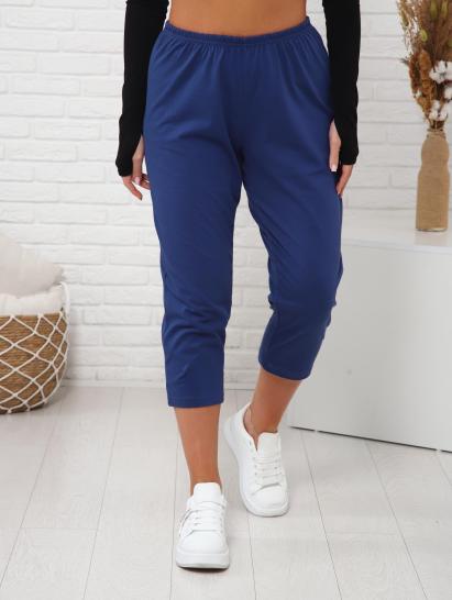 Бриджи трикотажные (01037, индиго) - фото 4