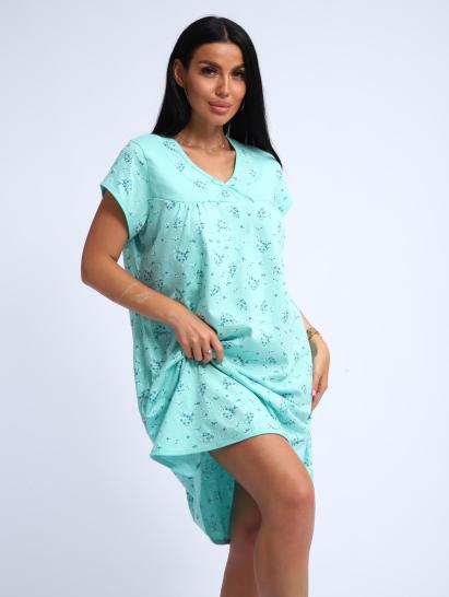 Сорочка женская (01054 бирюзовый) - фото 2