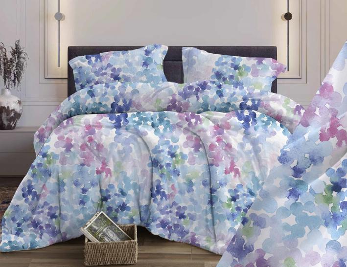 Комплект постельного белья Феерия сине-фиолетовый бязь - фото 1
