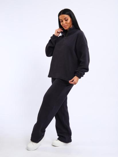 Костюм с брюками, флисовый (01061, серый) - фото 13