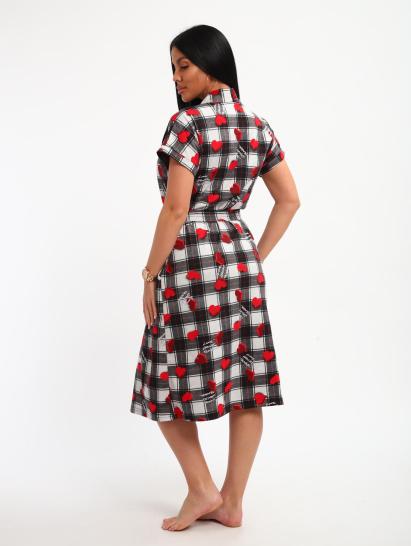 Пеньюар с сорочкой (01068, черный) - фото 29