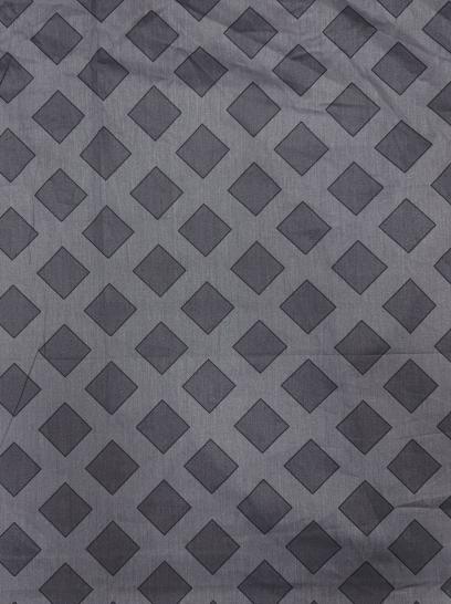 Простыня на резинке Темный графит сатин - фото 2