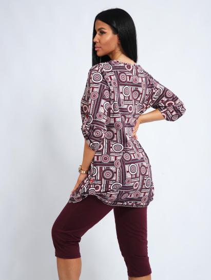 Костюм с бриджами (01052, бордовый) - фото 11