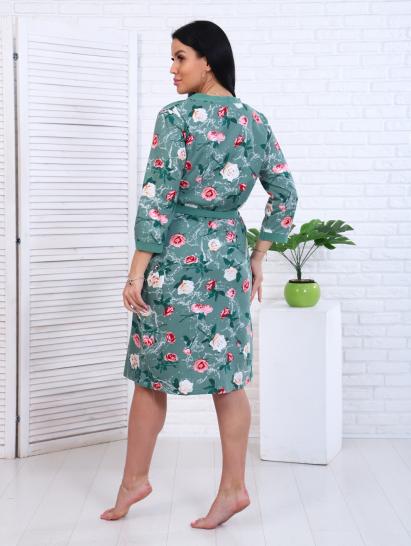 Пеньюар с сорочкой, зеленый (887-1) - фото 14