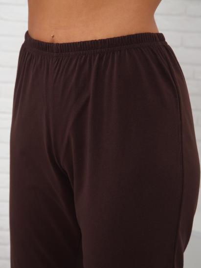 Бриджи трикотажные (01037, коричневый) - фото 14