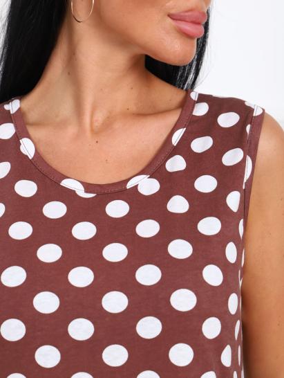 Сарафан с карманами (00977, коричневый) - фото 2