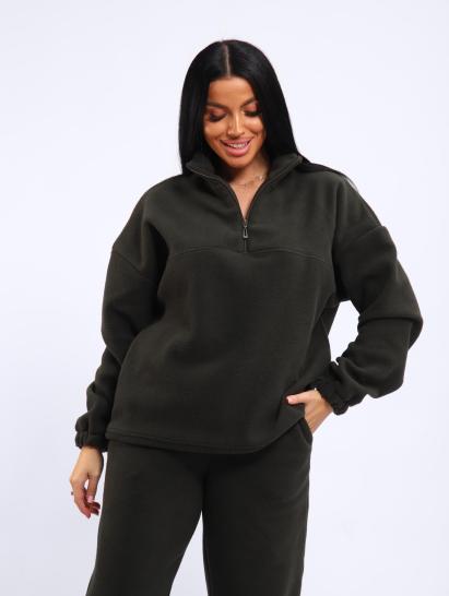 Костюм с брюками, флисовый (01061, хаки) - фото 6