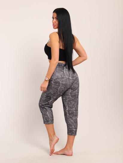 Бриджи трикотажные (01037, серый) - фото 4