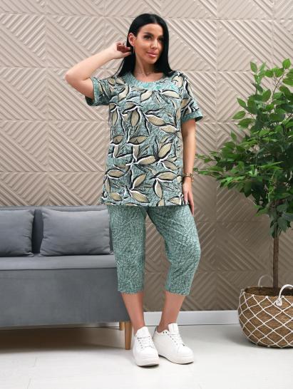 Костюм с бриджами (01070, зеленый) - фото 13