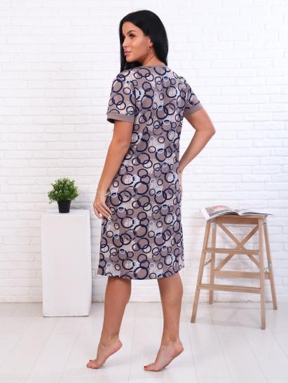 Халат женский на молнии с карманами, кофе (843-4) - фото 7