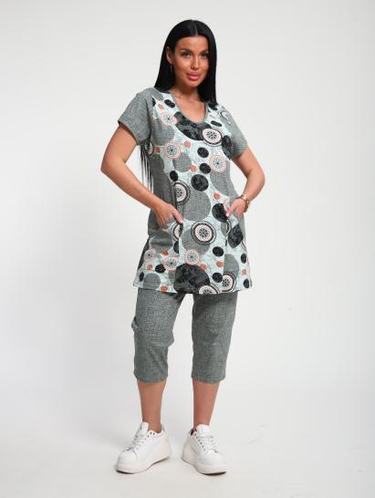 Костюм с бриджами (01072, зеленый) - фото 14