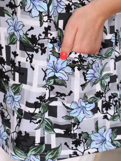 Футболка женская с карманами, голубой (820-10) - фото 10