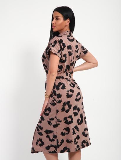 Халат женский запашной (01069, коричневый) - фото 2