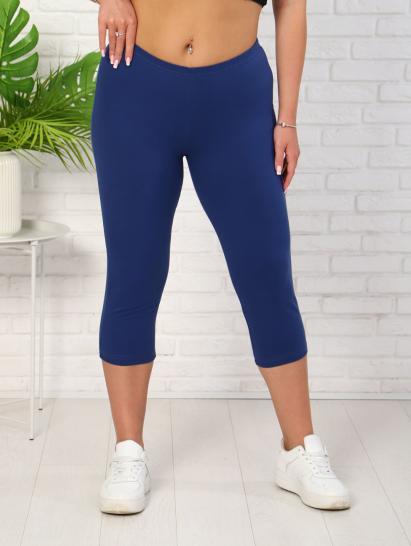 Бриджи, кулирка с лайкрой, василек (927-5) - фото 10