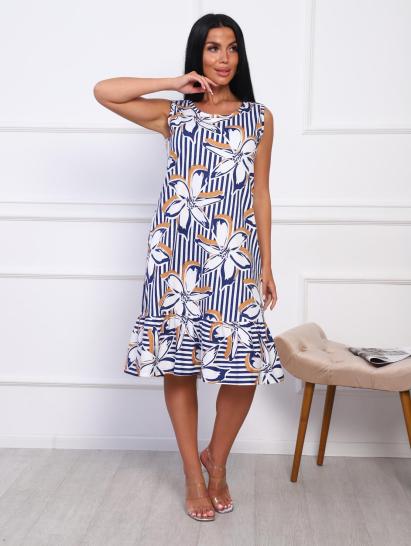 Сарафан с карманами (00977, синий) - фото 10