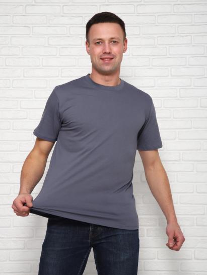 Футболка мужская (01036, антрацитовый) - фото 3