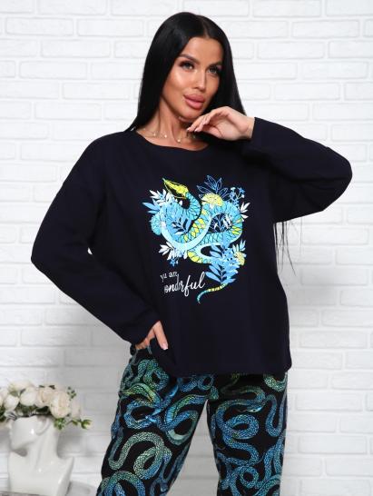 Костюм с брюками (01027. бирюзовый) - фото 5