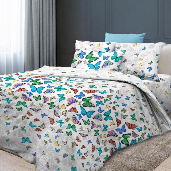 Простыня Цветной вальс Бязь ГОСТ - фото 1