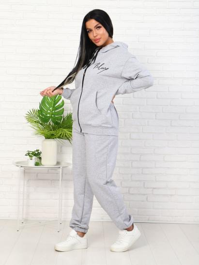 Костюм с брюками, футер с лайкрой 2-х нитка, меланж (907-5) - фото 13