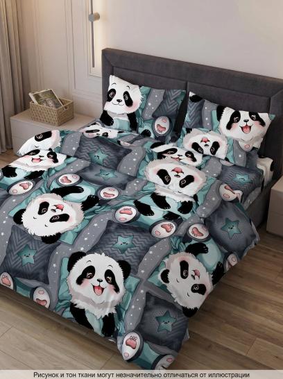 Комплект постельного белья Сладкие сны графит бязь - фото 1