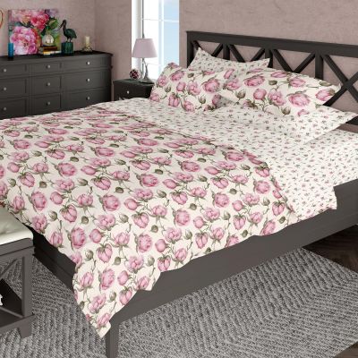 Комплект постельного белья Цветочный сон бязь ГОСТ - фото 1