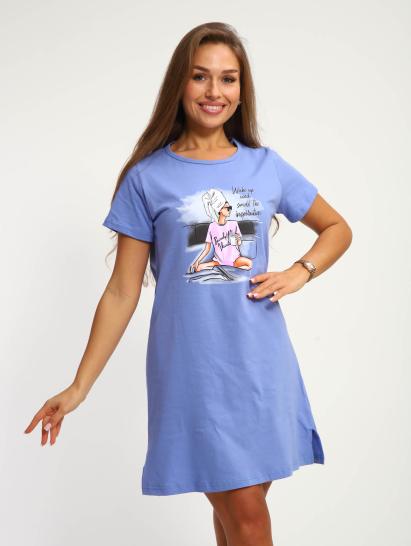 №206 Туника женская Туника женская Голубой - фото 1