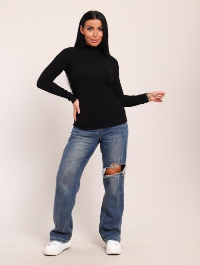 Водолазка женская, кашкорсе (01042, черный) - фото 19