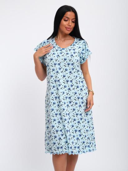 Сорочка женская (01064 голубой) - фото 6