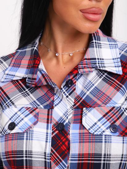 Рубашка на пуговицах (01058, голубой) - фото 2