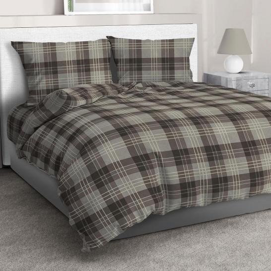 Комплект постельного белья Тартан бязь ГОСТ - фото 1