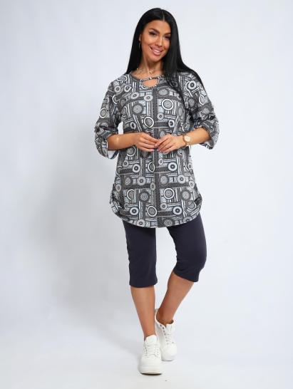 Костюм с бриджами (01052, серый) - фото 8