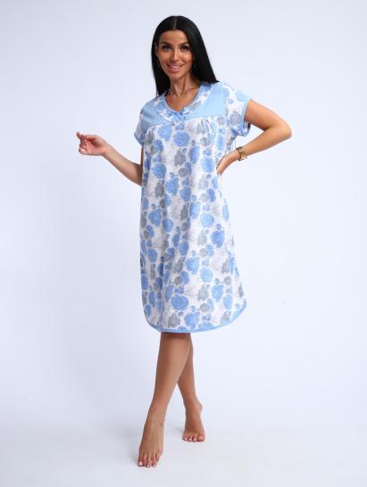 Сорочка женская (01054 голубой) - фото 17