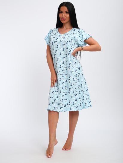 Сорочка женская (01064 синий) - фото 15