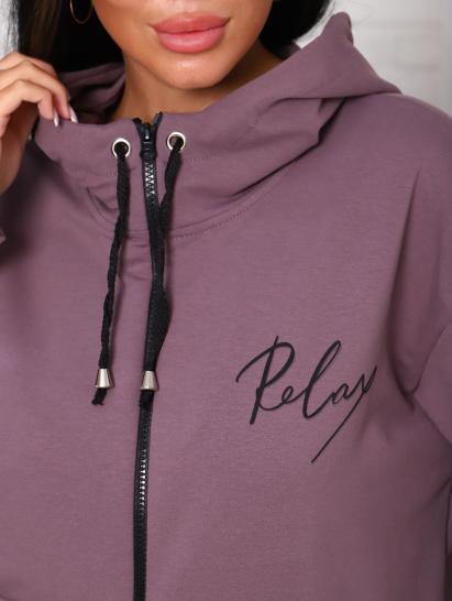 Костюм с брюками, футер с лайкрой 2-х нитка, кофе (907-10) - фото 3