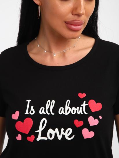 Пижама с брюками (01066, черный) - фото 2