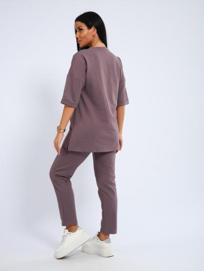 Костюм с брюками, футер с лайкрой (01048, капучино) - фото 10