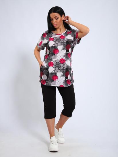 Костюм с бриджами (01050, малиновый) - фото 1