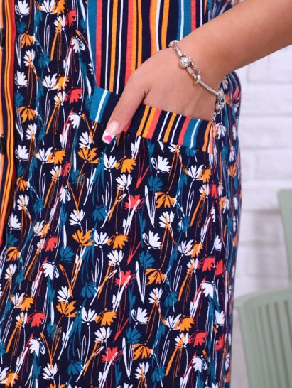 Халат женский на пуговицах, 1 вариант (822-1) - фото 6