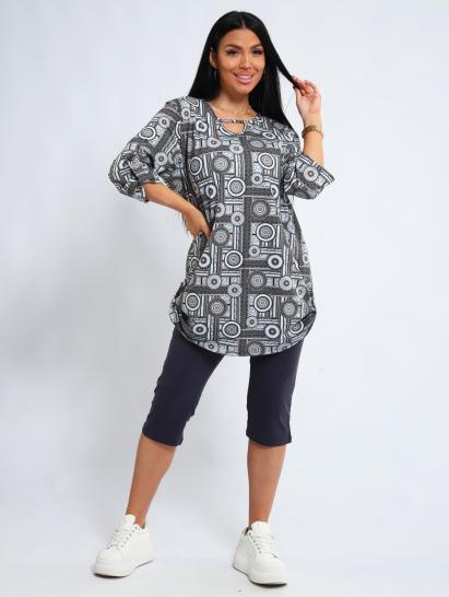 Костюм с бриджами (01052, серый) - фото 5