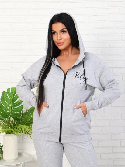 Костюм с брюками, футер с лайкрой 2-х нитка, меланж (907-5) - фото 7