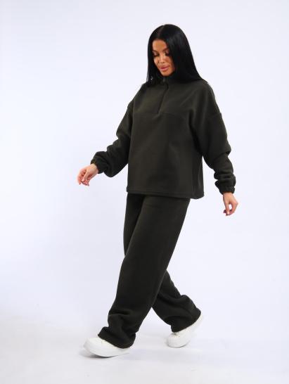 Костюм с брюками, флисовый (01061, хаки) - фото 12