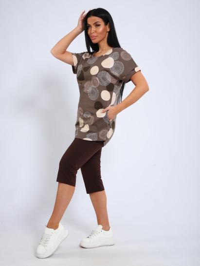 Костюм с бриджами (01050, коричневый) - фото 11