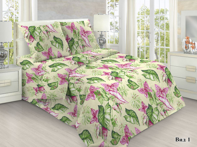 Комплект постельного белья Экзотика 3D бязь - фото 1