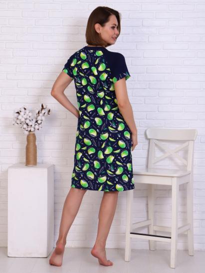 Халат женский на молнии с карманами, "Манго зеленый" (835-1) - фото 5