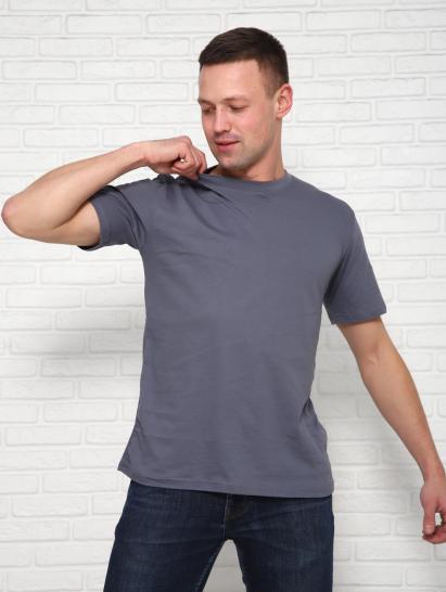 Футболка мужская (01036, антрацитовый) - фото 2