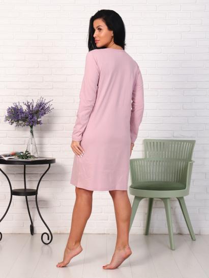 Сорочка с длинным рукавом, принт (0788, кофе) - фото 7