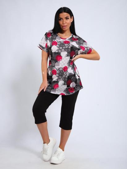 Костюм с бриджами (01050, малиновый) - фото 13